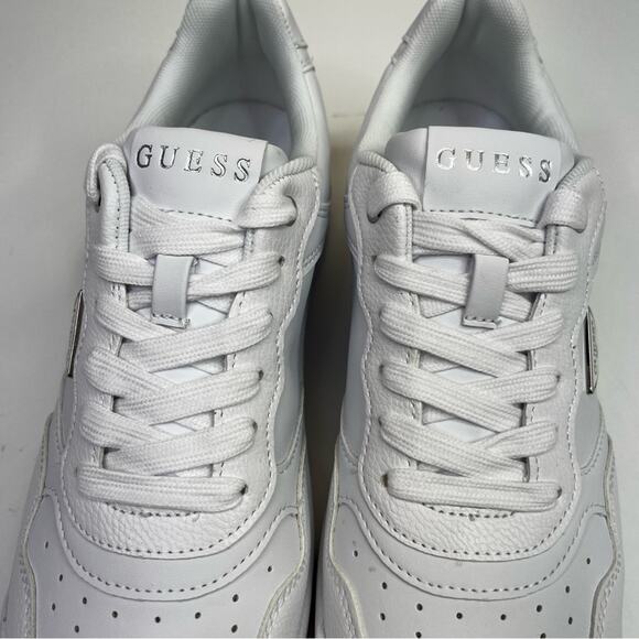 GUESS Miram Platform Lace-Up Court Casual sneakers white - 11 - Picture 5 of 13